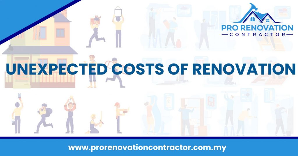 Unexpected Costs Of Renovation